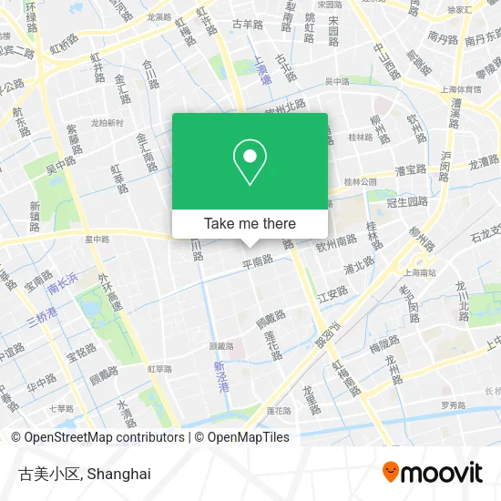 古美小区 map