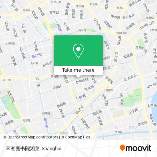 萃湘庭书院湘菜 map