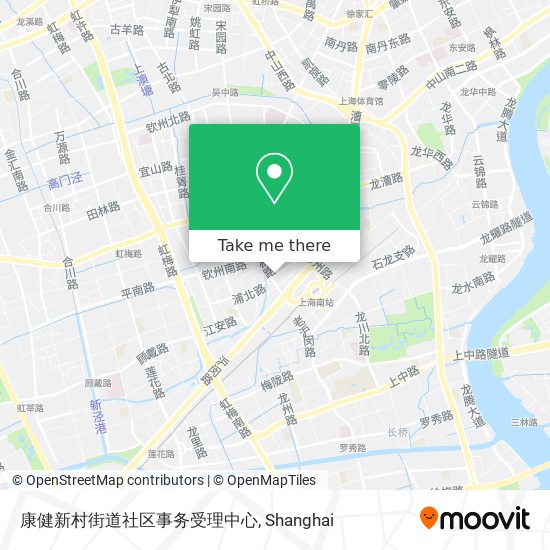 康健新村街道社区事务受理中心 map