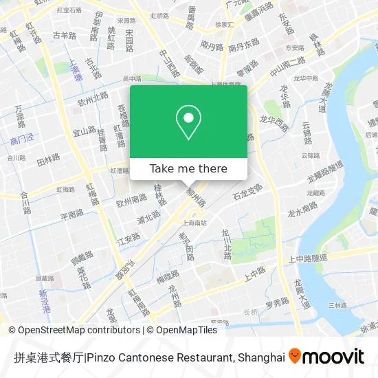 拼桌港式餐厅|Pinzo Cantonese Restaurant map