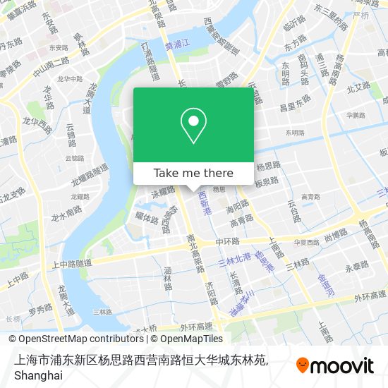 上海市浦东新区杨思路西营南路恒大华城东林苑 map