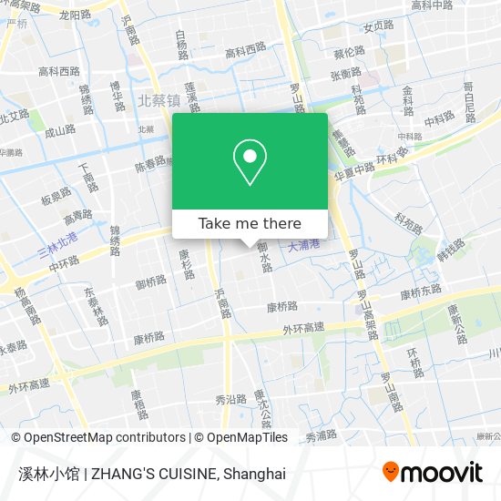 溪林小馆 | ZHANG'S CUISINE map