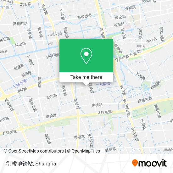 御桥地铁站 map