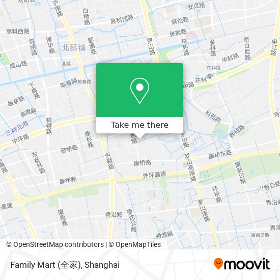 Family Mart (全家) map