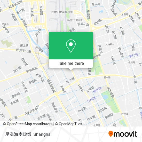 星漾海南鸡饭 map