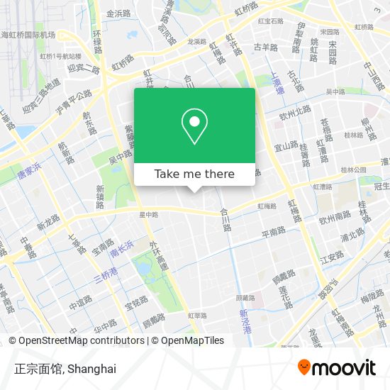 正宗面馆 map