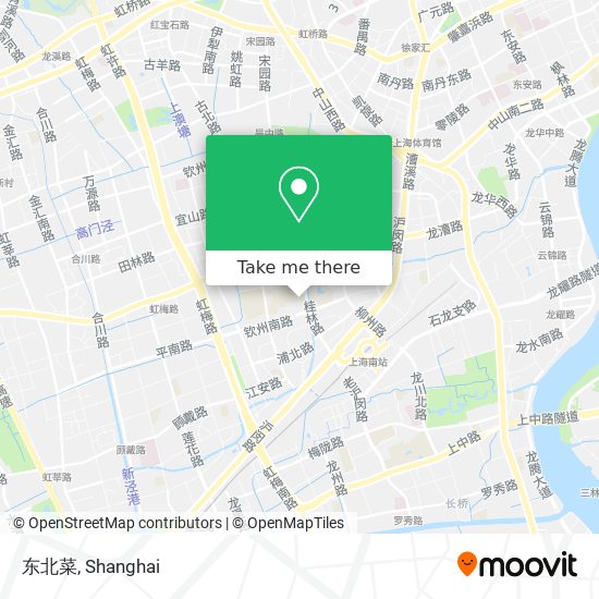 东北菜 map