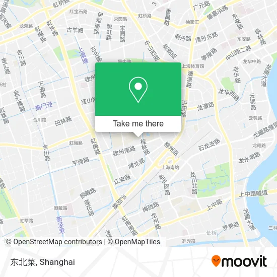 东北菜 map