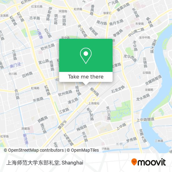 上海师范大学东部礼堂 map