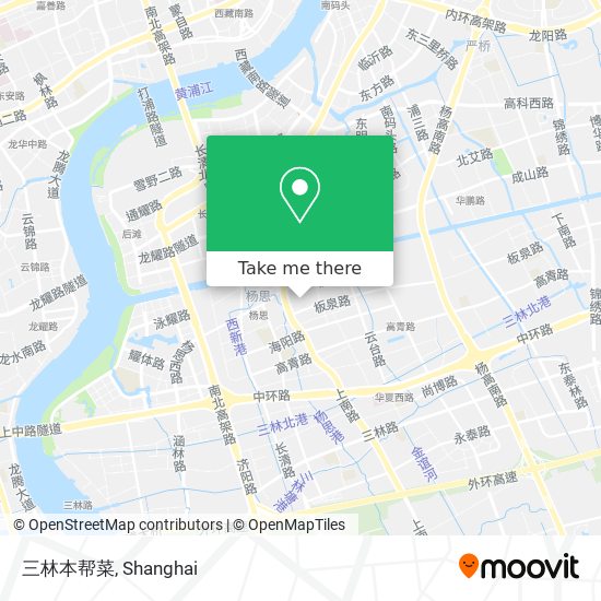 三林本帮菜 map