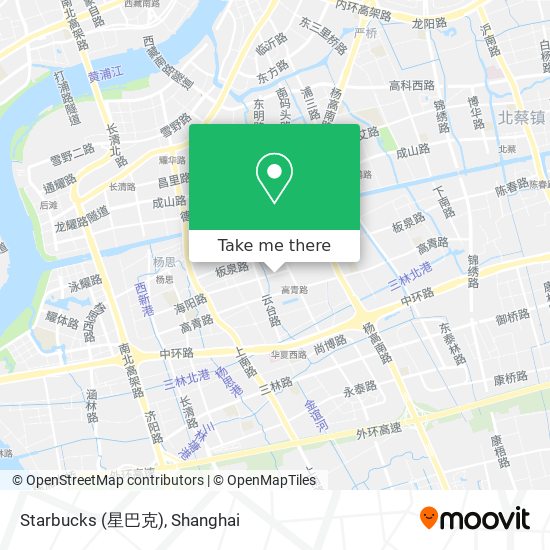Starbucks (星巴克) map