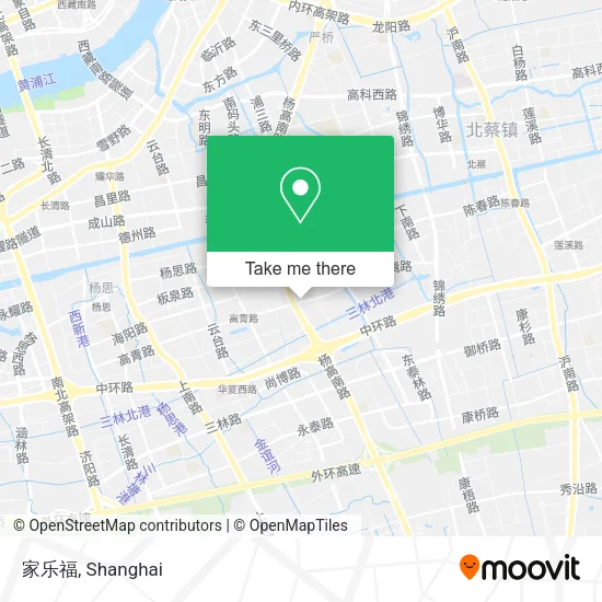 家乐福 map