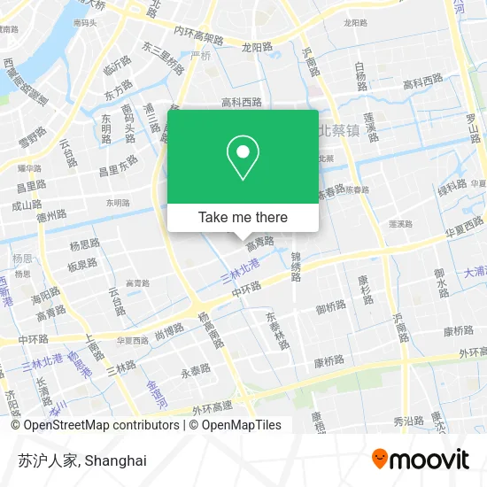 苏沪人家 map