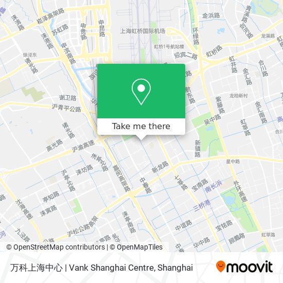 万科上海中心 | Vank Shanghai Centre map