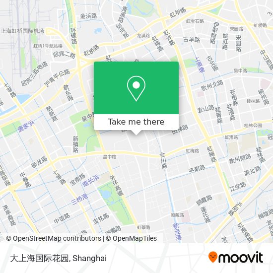 大上海国际花园 map