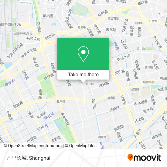 万里长城 map