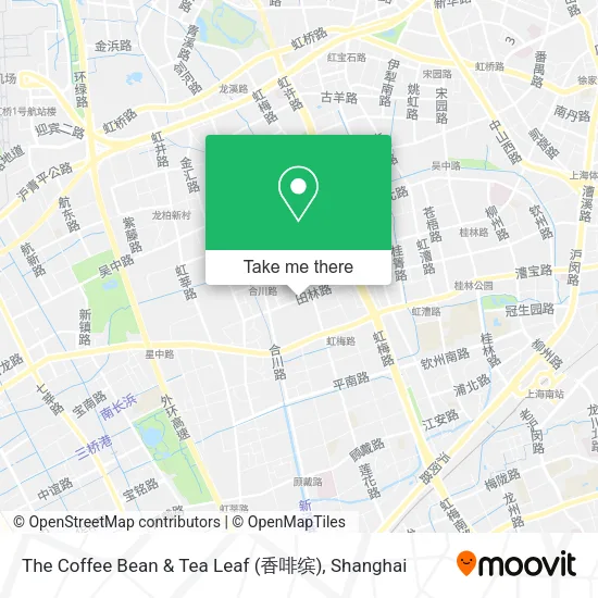 The Coffee Bean & Tea Leaf (香啡缤) map