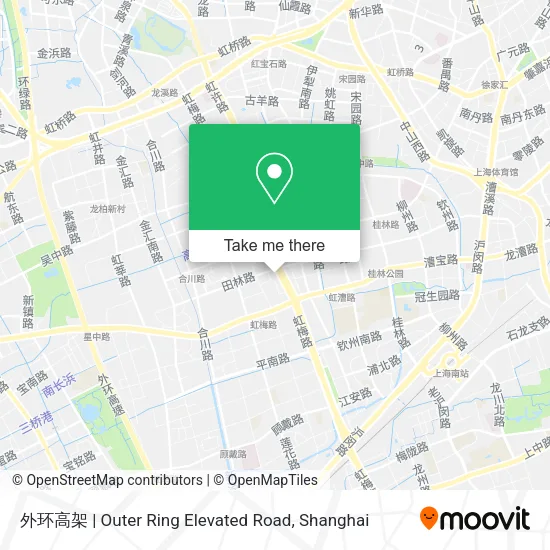 外环高架 | Outer Ring Elevated Road map