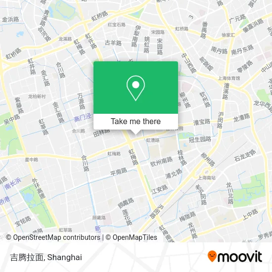 吉腾拉面 map