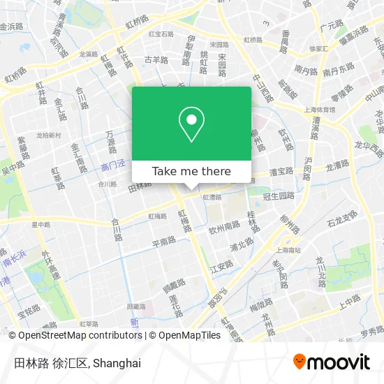 田林路 徐汇区 map