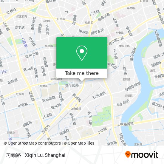 习勤路 | Xiqin Lu map