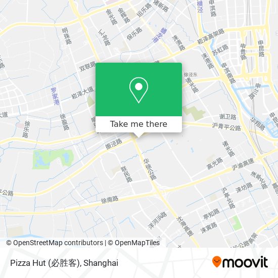Pizza Hut (必胜客) map