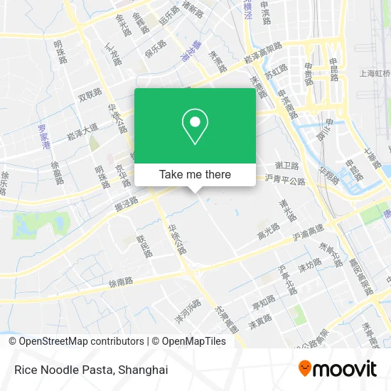 Rice Noodle Pasta map