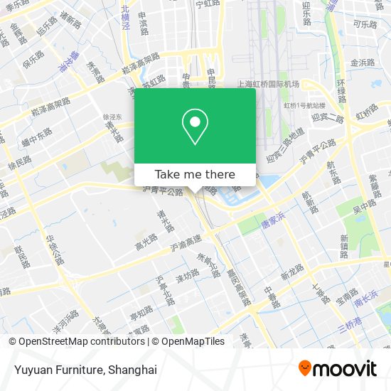 Yuyuan Furniture map