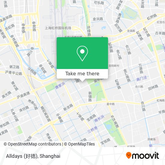 Alldays (好德) map