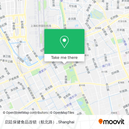 启廷保健食品连锁（航北路） map