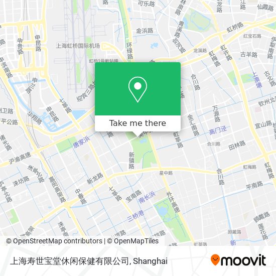 上海寿世宝堂休闲保健有限公司 map