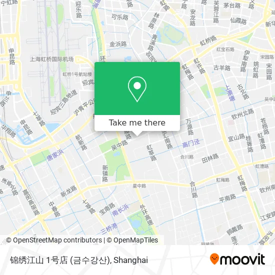 锦绣江山 1号店 (금수강산) map