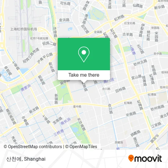 산천에 map