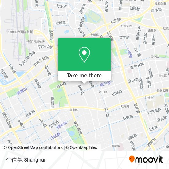 牛信亭 map
