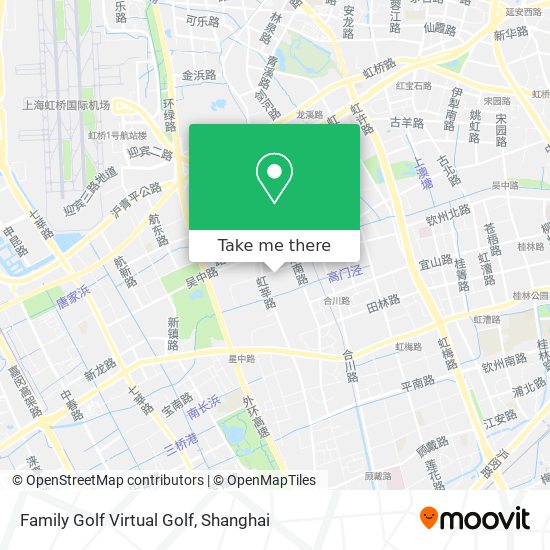 Family Golf Virtual Golf map