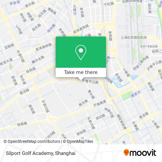 Silport Golf Academy map
