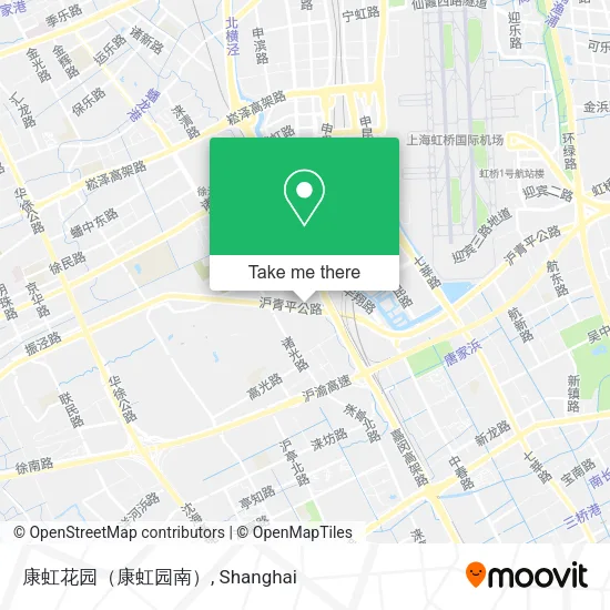 康虹花园（康虹园南） map