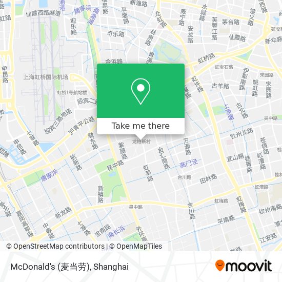 McDonald's (麦当劳) map