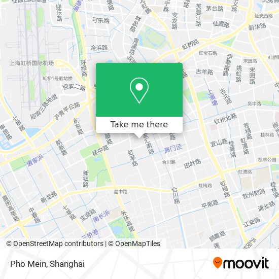 Pho Mein map