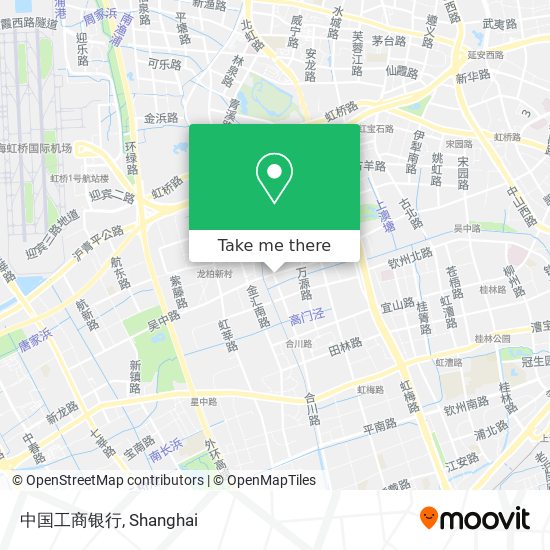 中国工商银行 map
