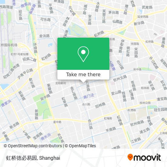 虹桥德必易园 map