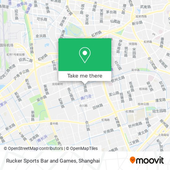 Rucker Sports Bar and Games map