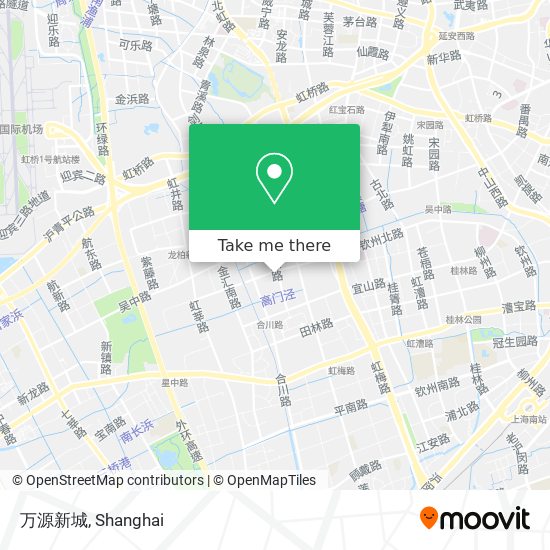 万源新城 map