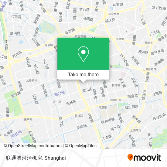 联通漕河泾机房 map