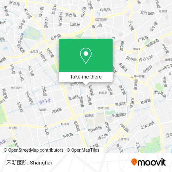 禾新医院 map