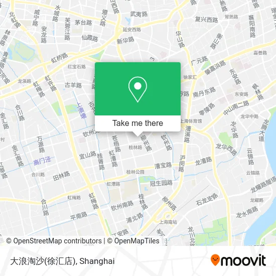 大浪淘沙(徐汇店) map