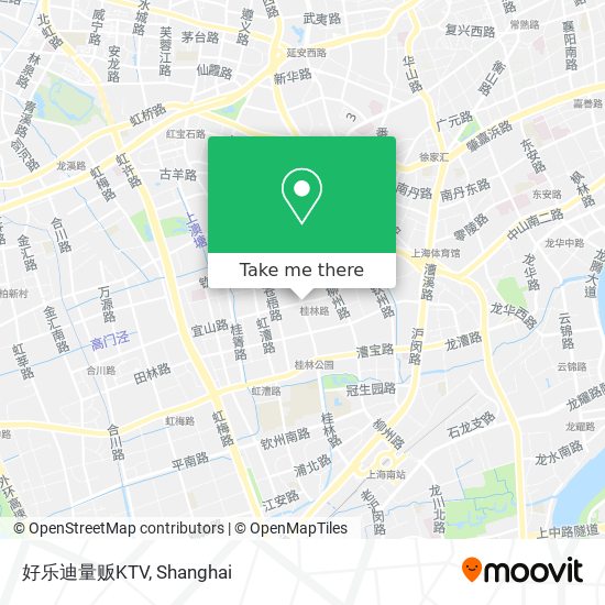 好乐迪量贩KTV map