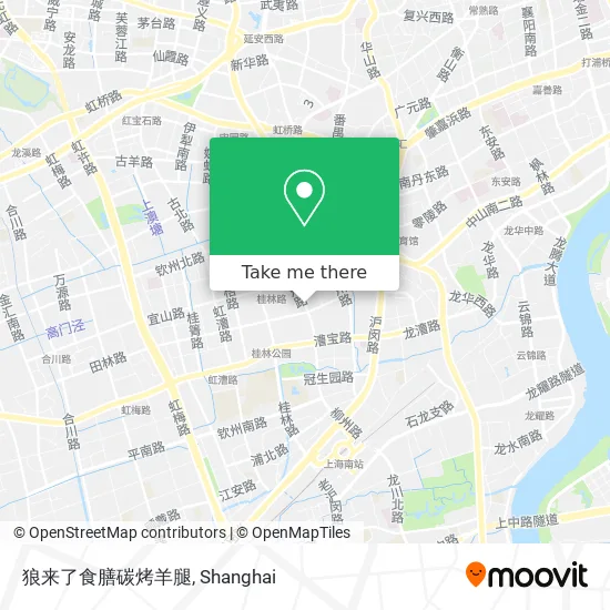 狼来了食膳碳烤羊腿 map