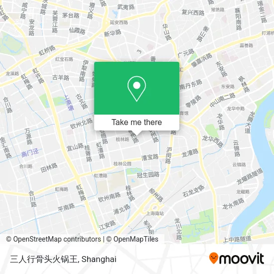 三人行骨头火锅王 map