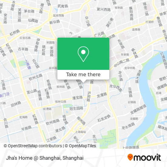 Jha's Home @ Shanghai map